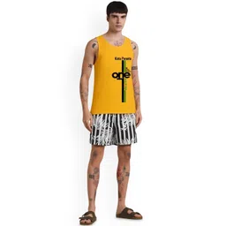 Kasendra Men Printed Round Neck Tank Vest-picture-30
