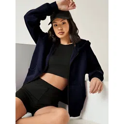 Kasendra Women Fleece Lightweight Open Front Jacket-picture-21