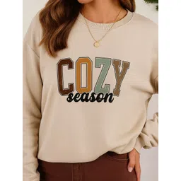KASHIAN Full Sleeve Printed Women Sweatshirt image 4