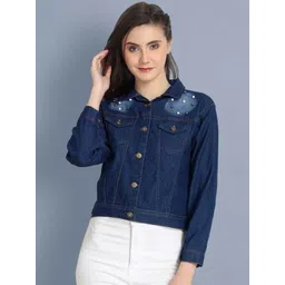 KASHIAN Women Denim Jacket-picture-28