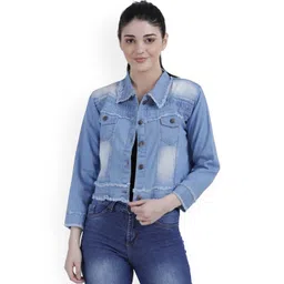 KASHIAN Women Denim Jacket-picture-38