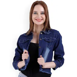 KASHIAN Women Denim Jacket-picture-30