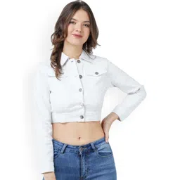 KASHIAN Women Denim Jacket-picture-29