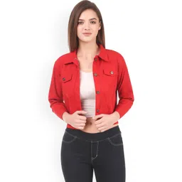 KASHIAN Women Denim Jacket-picture-27