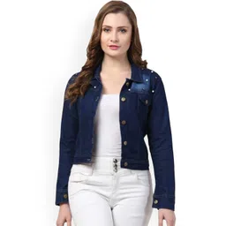 KASHIAN Women Denim Jacket-picture-40