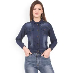 KASHIAN Women Denim Jacket-picture-16