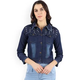 KASHIAN Women Denim Jacket-picture-18