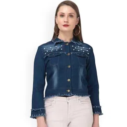 KASHIAN Women Denim Jacket-picture-25