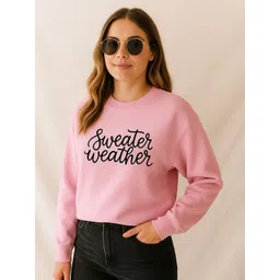 KASHIAN Women Printed Full Sleeve Pullover Sweatshirt-picture-40