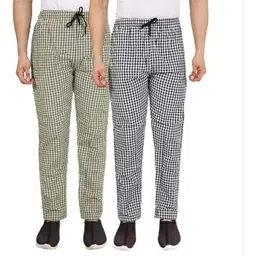 kashid enterprise Pack of 2 Cotton Checkered Pyjama for Night Wear, Relaxation and Sleep Men Pyjama-picture-17