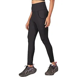 kashikay creation Women’s Polyester Blend Leggings with Pockets Solid Pattern High Rise Waist Style Stretchable and Standard Length | Slim Fit Workout Joggers for Gym | Daily Fitness Activities-picture-24