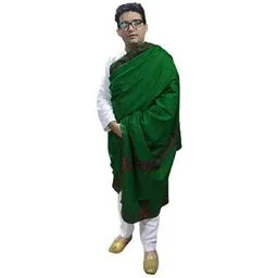 KASHMIR HANDLOOM Cashmere Embroidered Men Shawl-picture-18