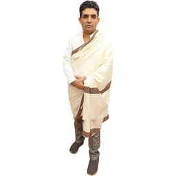 KASHMIR HANDLOOM Cashmere Woven Men Shawl-picture-34