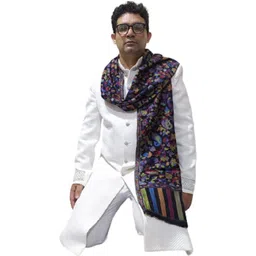 KASHMIR HANDLOOM Pashmina Woven Men Shawl-picture-31