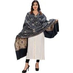 Kashmiri queen Wool Embroidered Women, Men Shawl-picture-17