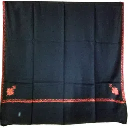 Kashmiri queen Wool Self Design Men, Women Shawl-picture-27