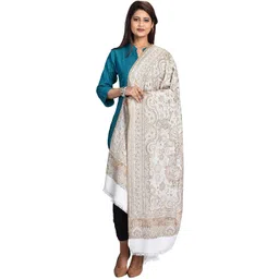 Kashmiri queen Wool Woven Women, Men Shawl-picture-11