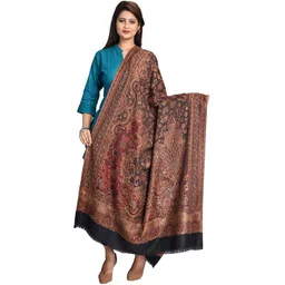 Kashmiri queen Wool Woven Women, Men Shawl image 1