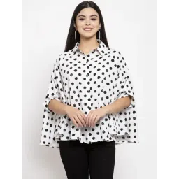 KASSUALLY Black & White Printed Shirt-picture-30