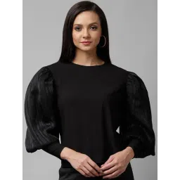 KASSUALLY Black Relaxed Fit Top-picture-32