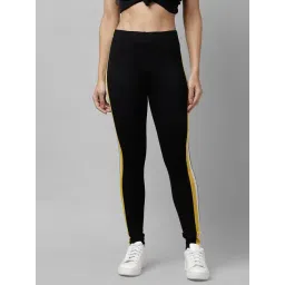 KASSUALLY Black Relaxed Fit Treggings-picture-39
