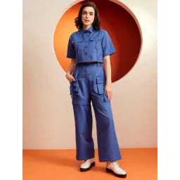 KASSUALLY Blue Maxi Co-Ord Set-image-48