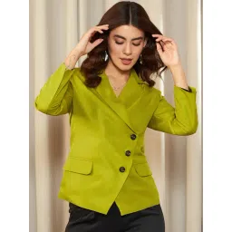 KASSUALLY Green Relaxed Fit Blazer-picture-47