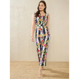 KASSUALLY Multicolor Floral Print Jumpsuit-picture-35
