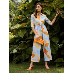 KASSUALLY Multicolor Printed Jumpsuit-picture-14