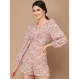 KASSUALLY Multicoloured Printed Playsuit-picture-30