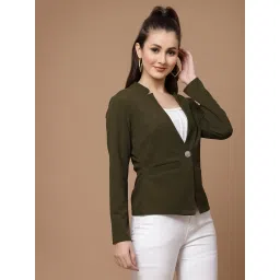 KASSUALLY Olive Relaxed Fit Blazer image 3