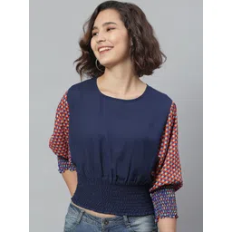 KASSUALLY Solid Regular Crop Top-picture-32