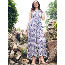 KASSUALLY White Printed Jumpsuit-picture-41