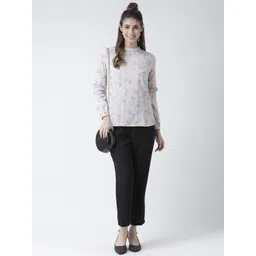 KASSUALLY Women Floral Printed High Neck CottonTop-picture-35