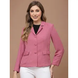 KASSUALLY Women Notched Lapel Single-Breasted Blazer-picture-18