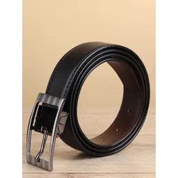 Kastner Men Black Reversible Formal Belt-picture-17