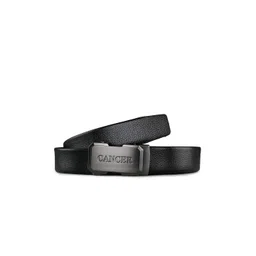 Kastner Men Black Solid Capricorn Buckle Belt-picture-39