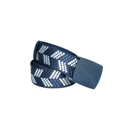Kastner Men Blue & White Woven Design Belt-picture-13