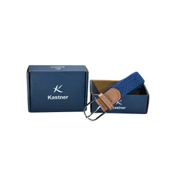 Kastner Unisex Blue Braided Stretchable Belt-picture-38