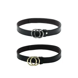 Kastner Women Pack Of 2 Push Pin Slim formal Belt-picture-28