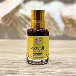 Kasturi Roll On Attar By Vrindavan Mahak | Made in Vrindavan | 12ml | Alcohol Free | Divine Winter Fragrance | Long Lasting Roll On Fragrance | Ideal for Pooja & Temple Use-picture-14
