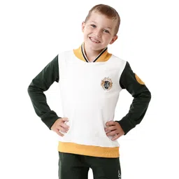 KATE & OSCAR Boys Green Cotton Sweatshirt-picture-55