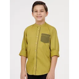 KATE & OSCAR Boys Opaque Casual Shirt-picture-23