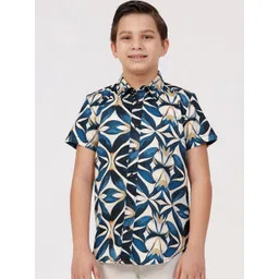 KATE & OSCAR Boys Opaque Printed Casual Shirt-picture-13