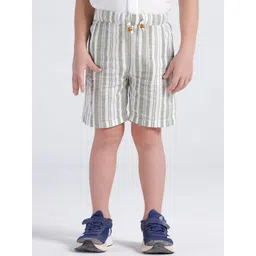 KATE & OSCAR Boys Striped Technology Regular Fit Short-picture-16
