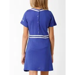 KATE & OSCAR Girls Blue T-shirt Dress image 3