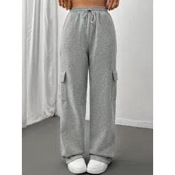 KATECLO Women Smart High-Rise Cargos Trousers-picture-23