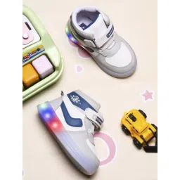 KATS Kids Sky Blue JORDAN Led Light Sneakers-picture-43