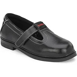 kavacha Pure Leather Steel Toe Women's/Ladies Safety Shoe S132-picture-13