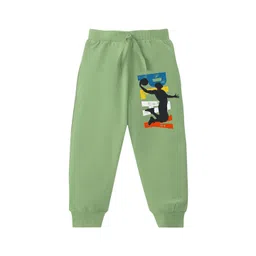 KAVEE Boys Play Printed Pure Cotton Joggers-picture-29